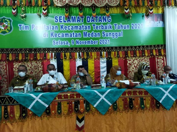 Penilaian Kecamatan Terbaik Tahun 2021